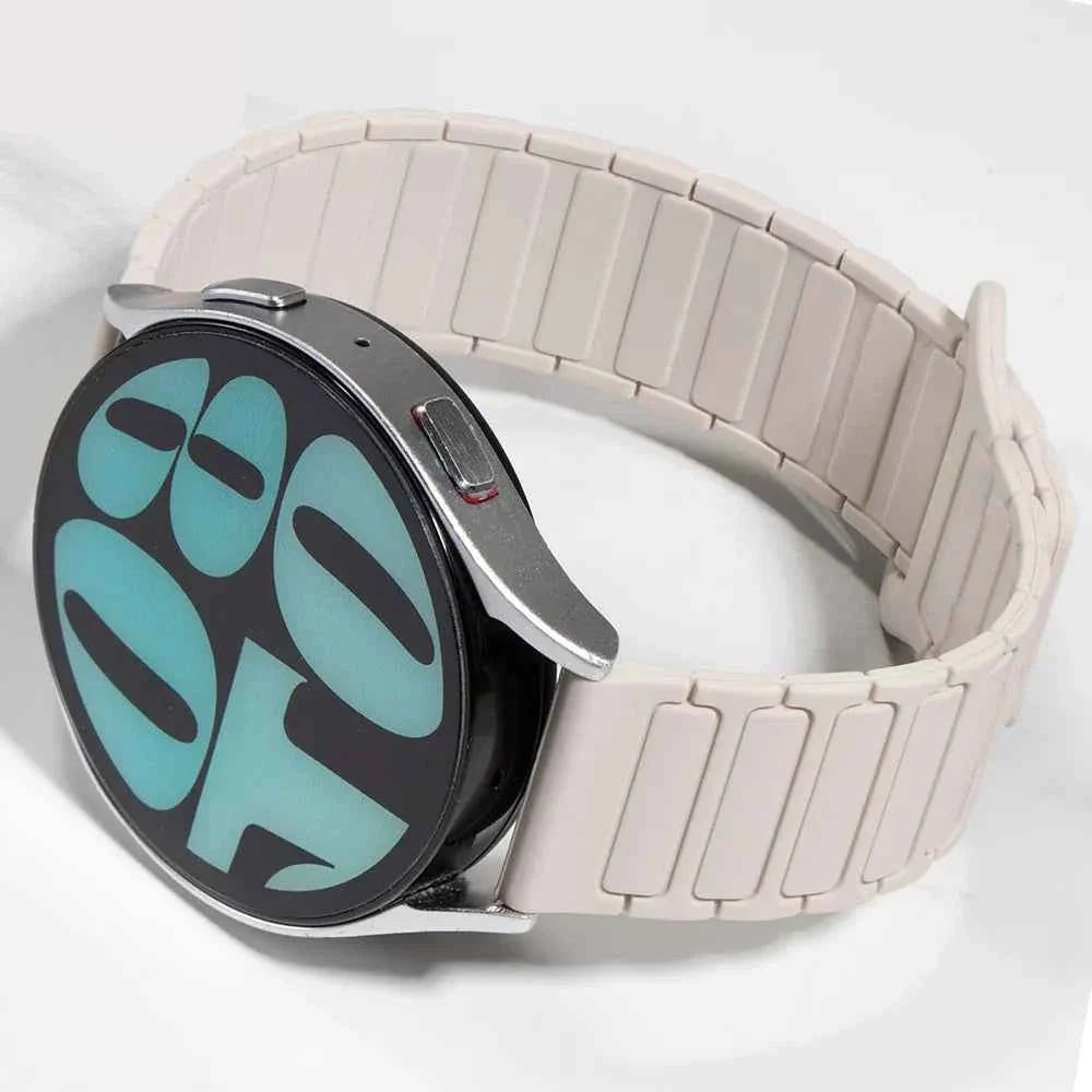 Magnetic Loop Silicone Band – 18mm / 20mm / 22mm for Samsung / Huawei