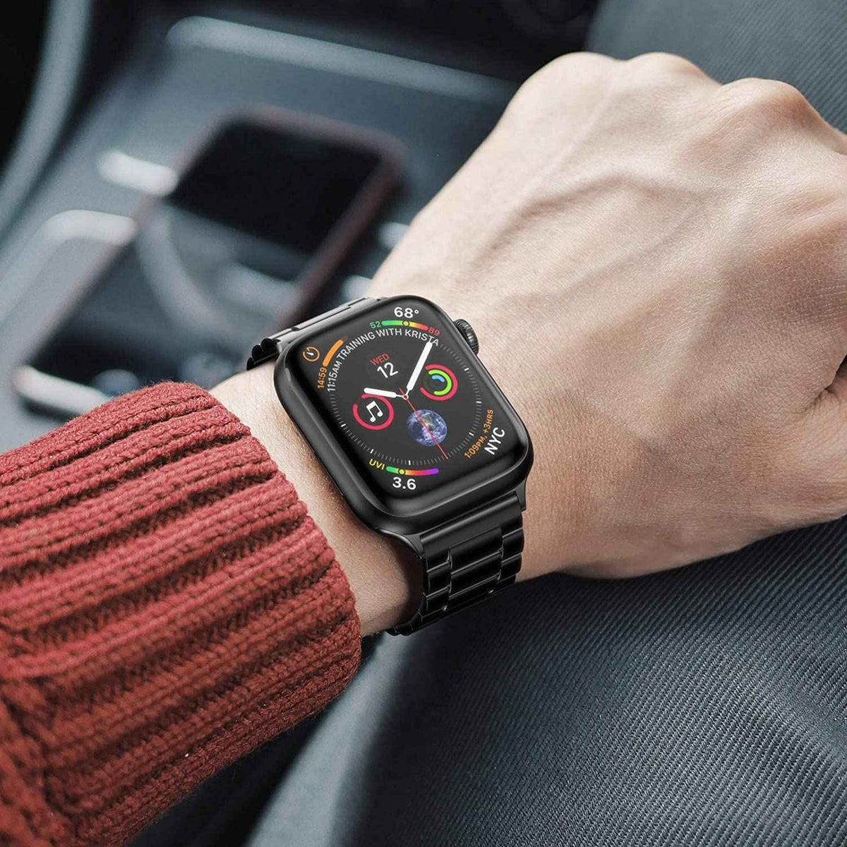 Apple Watch Steel Band | Series 11/10/9/8/7/6/5/4/SE & Ultra 1/2/3 - Arleathercraft