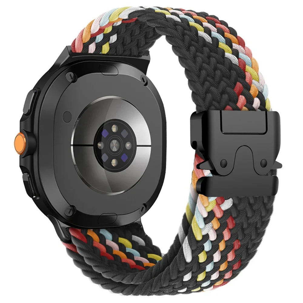 Nylon Woven Loop Band for Samsung Galaxy Watch 9 & 8 40mm 44mm & Classic 46mm | Parachute Buckle Sport Strap