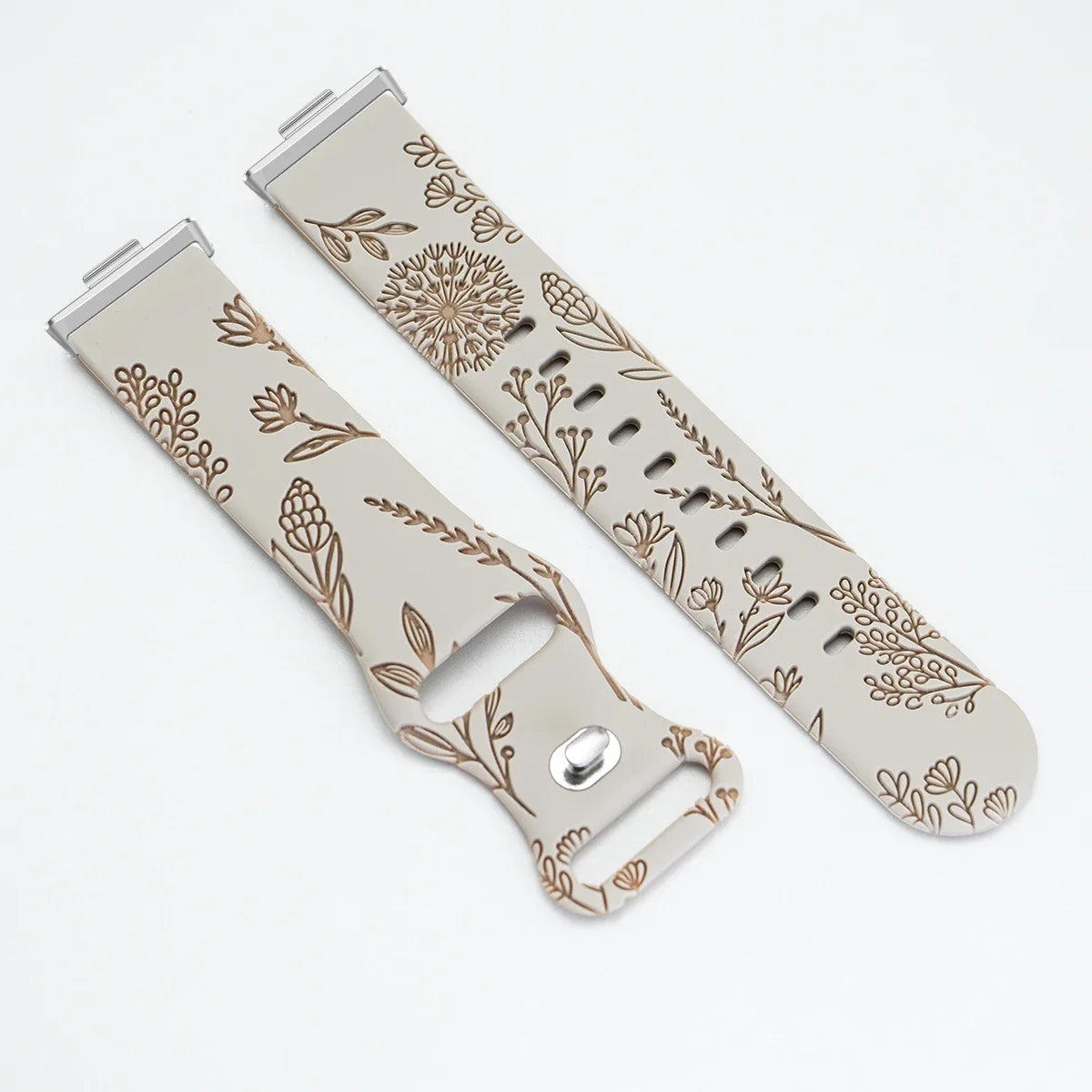 Engraved Pattern Silicone Watch Band for Huawei Watch Fit 4 / 4 Pro / Fit 3 / Fit 2