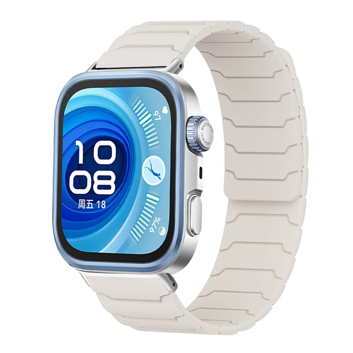 Magnetic Silicone Band for Huawei Watch Fit 4 / Fit 4 Pro / Fit 3 / Fit 2