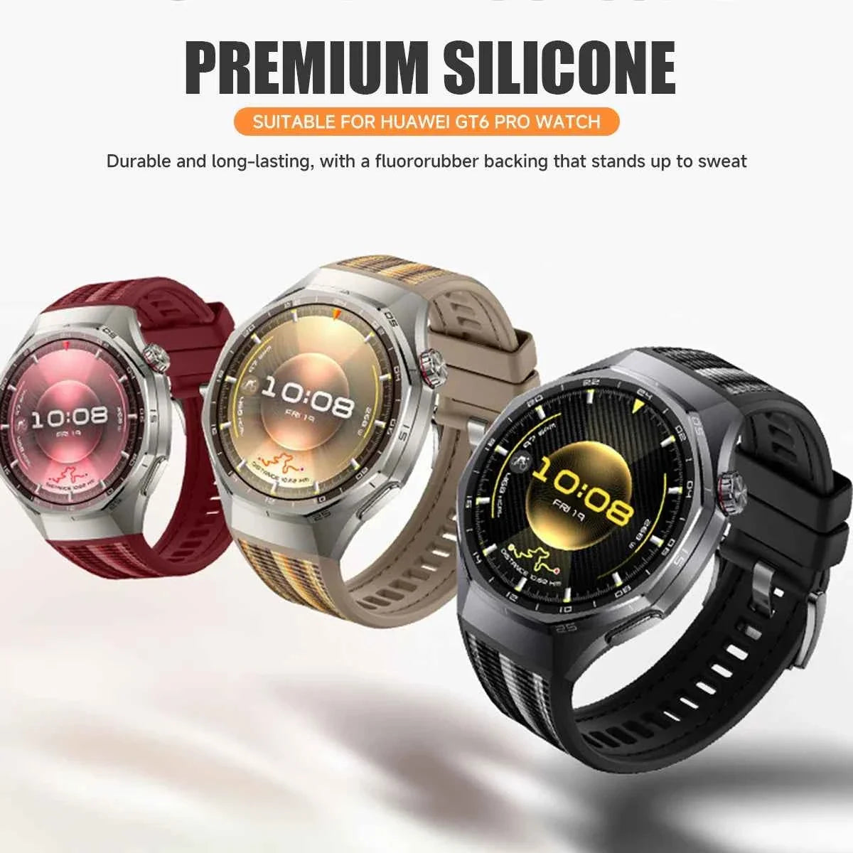 NoGap Nylon Silicone Band for Huawei Watch GT6 Pro 46mm