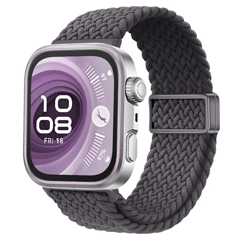 Magnetic Nylon Woven Band for Huawei Watch Fit 4 Pro / Fit 4 / Fit 3