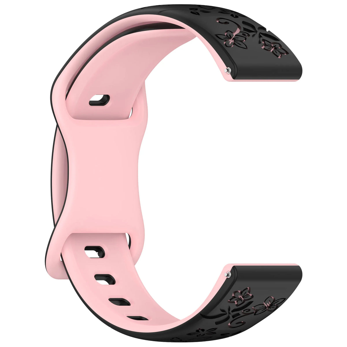 OnePlus Watch Floral Engraved Silicone Band