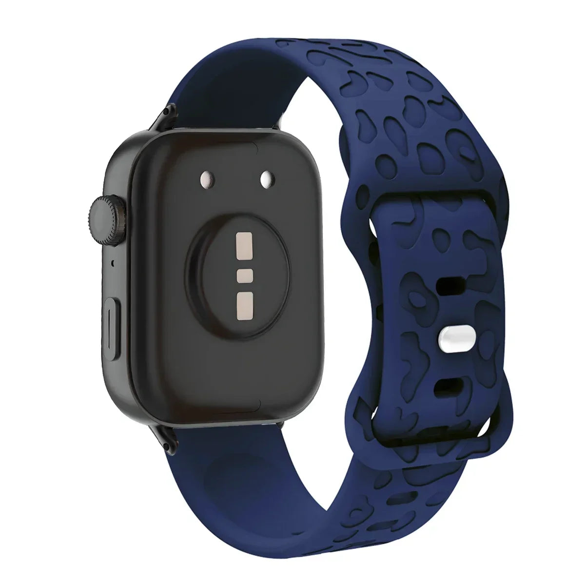 Leopard Engraved Silicone Watch Band for Huawei Watch Fit 4 / 4 Pro / Fit 3 / Fit 2