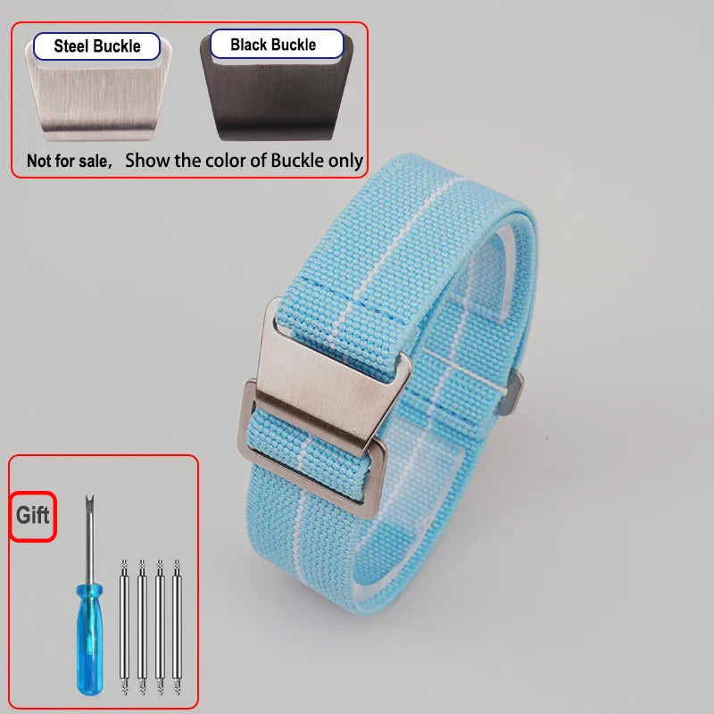 COROS Elastic Nylon Watch Band Universal Fit Parachute Style