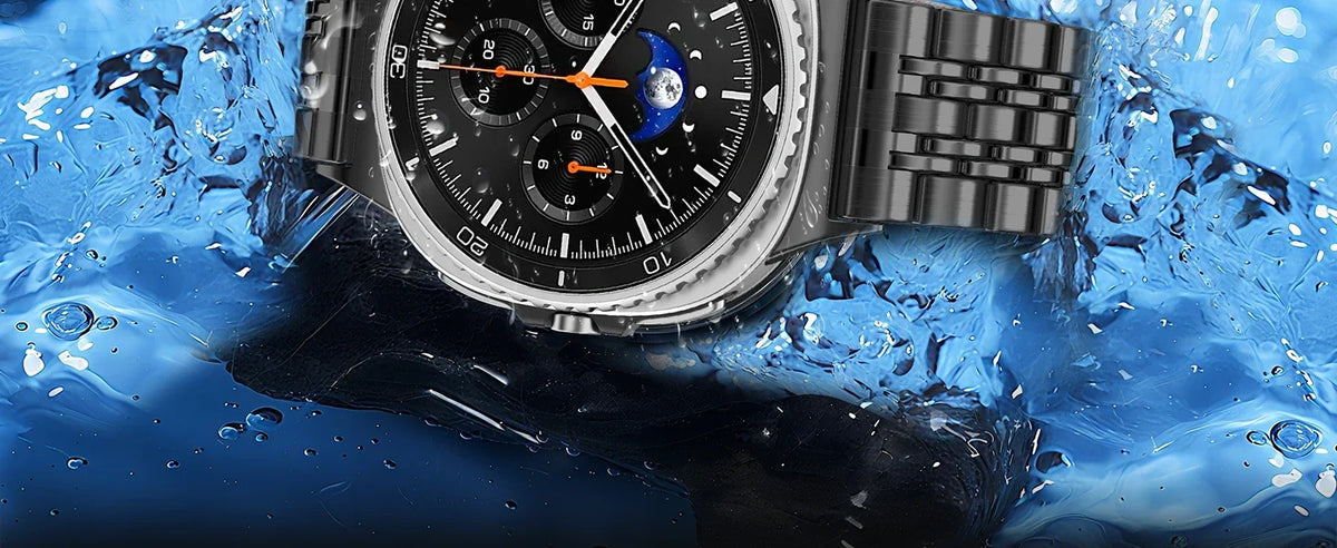 Stainless Steel Band for Samsung Galaxy Watch 8 40mm 44mm, 8 Classic 46mm & Ultra 47mm