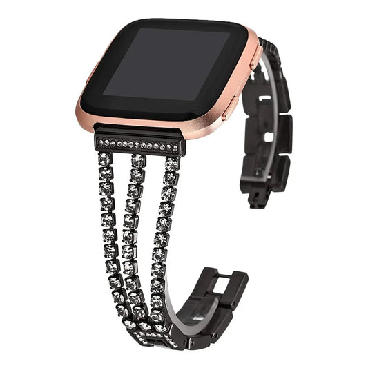 Fitbit Versa 4, Versa 3, Sense 2 & Sense Rhinestone Bracelet Band