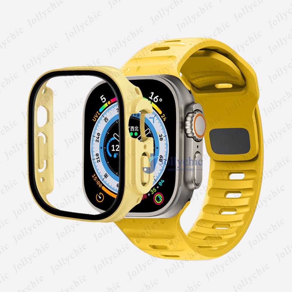 Stylish Silicone Apple Watch Band and Case: Durable Protection Meets Fashion
