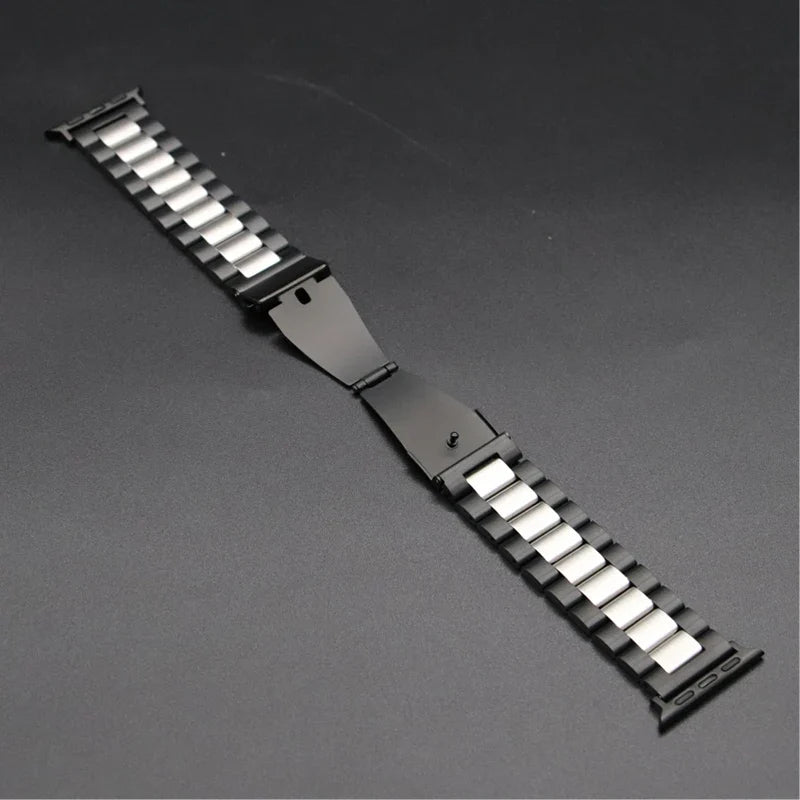 Stainless Steel Strap for Apple Watch Ultra 3/2/1 49mm – Series 11/10/9/8/7/6/SE/5/4/3 46/45/44/42/41/40/38mm