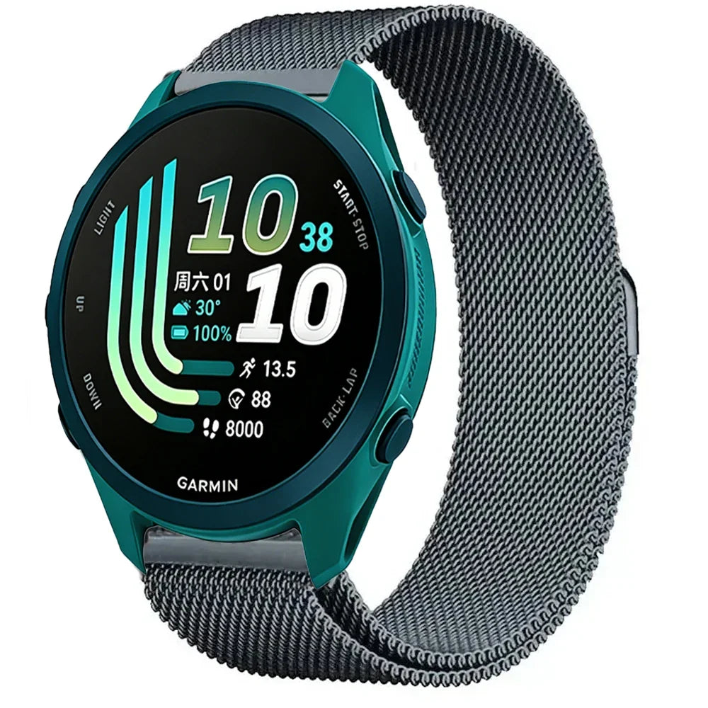 Garmin 20/22mm Quick Release Magnetic Milanese Band
