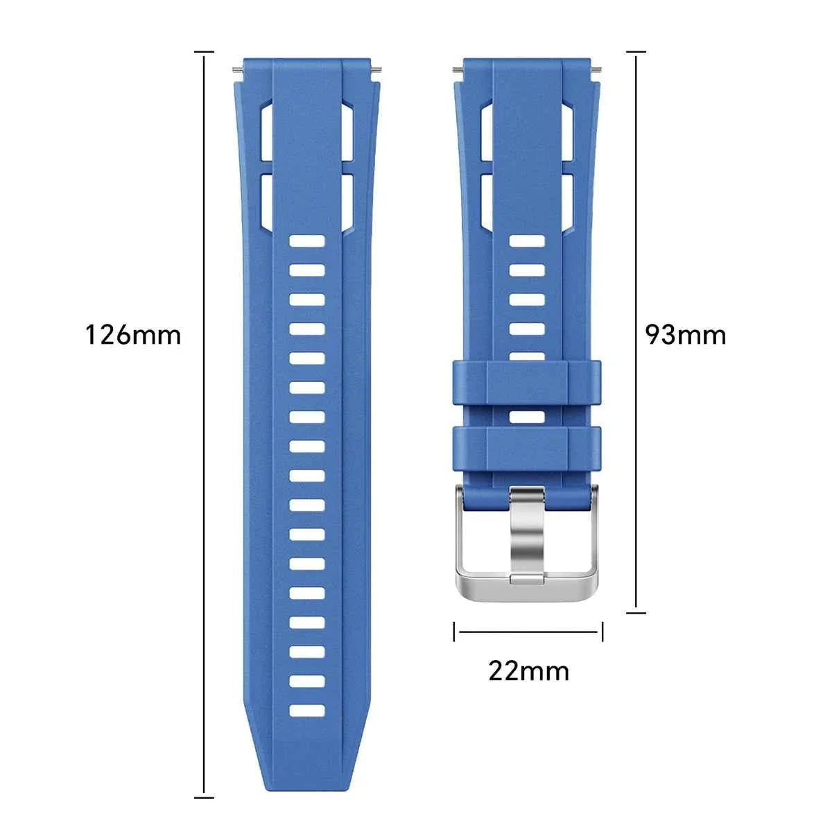 22MM Silicone Sport Band for Huawei Watch Ultimate 2 / Watch 5 / GT5 Pro / GT6 Pro 46mm