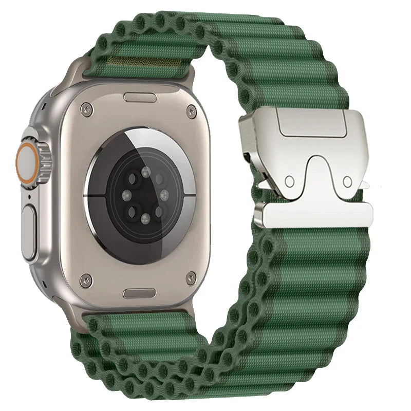 Alpine Loop Nylon Apple Watch Band – Series 10/9/8/7/6/SE & Ultra 1/2/3 | 38–49mm