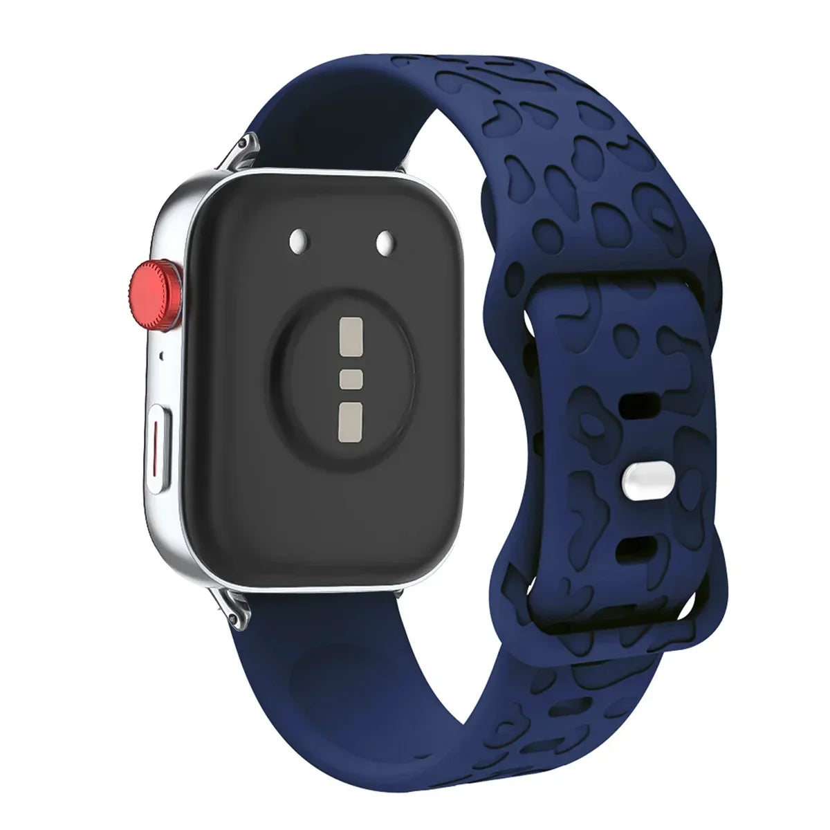 Leopard Engraved Silicone Watch Band for Huawei Watch Fit 4 / 4 Pro / Fit 3 / Fit 2