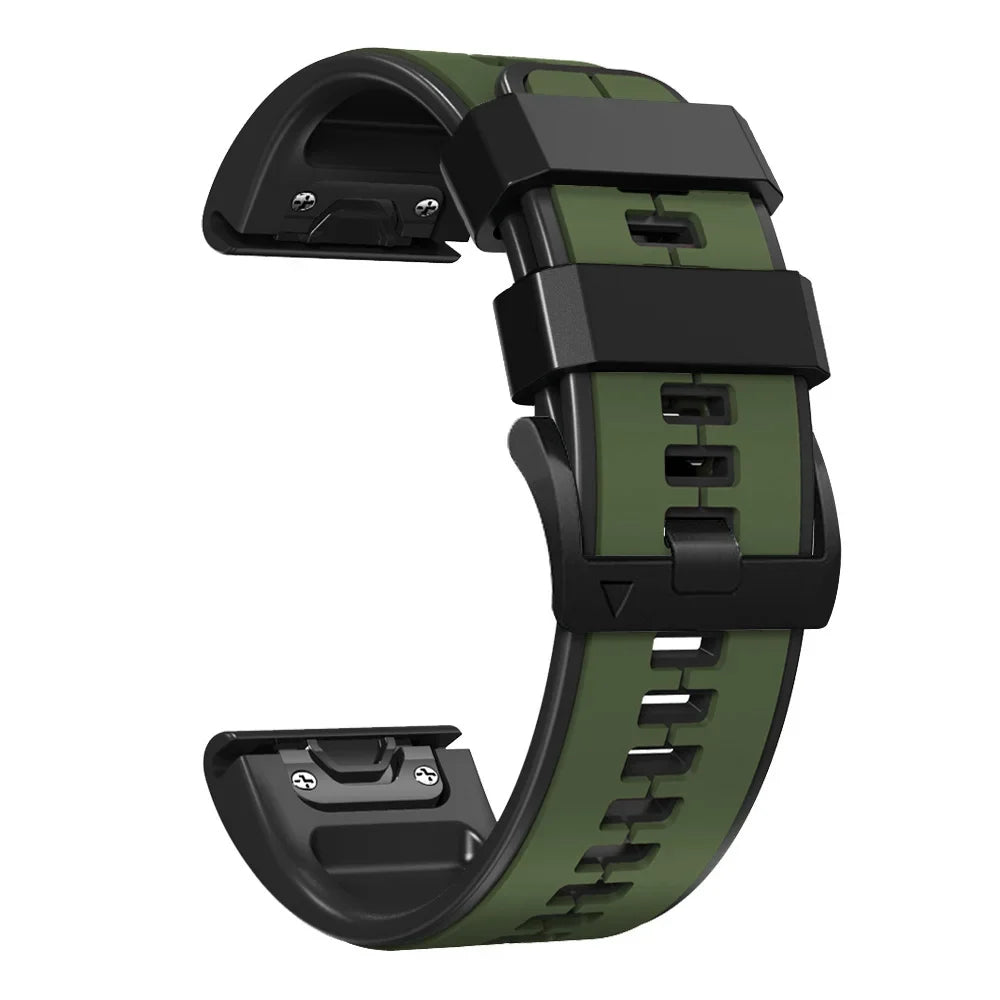 Garmin QuickFit 22/26mm Silicone Band with Contrast Inner Color
