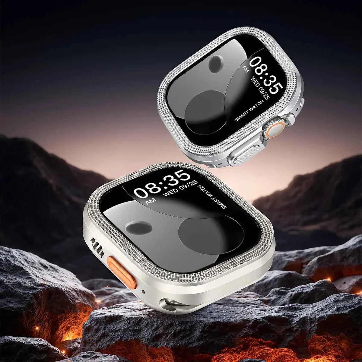 Rugged Metal Case for Apple Watch Ultra 1-4 49mm