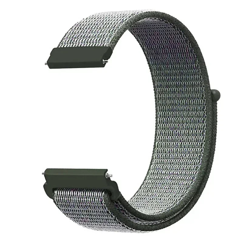 Motorola Moto Watch Woven Nylon Sport Loop, Hook-and-Loop, 50 Colors