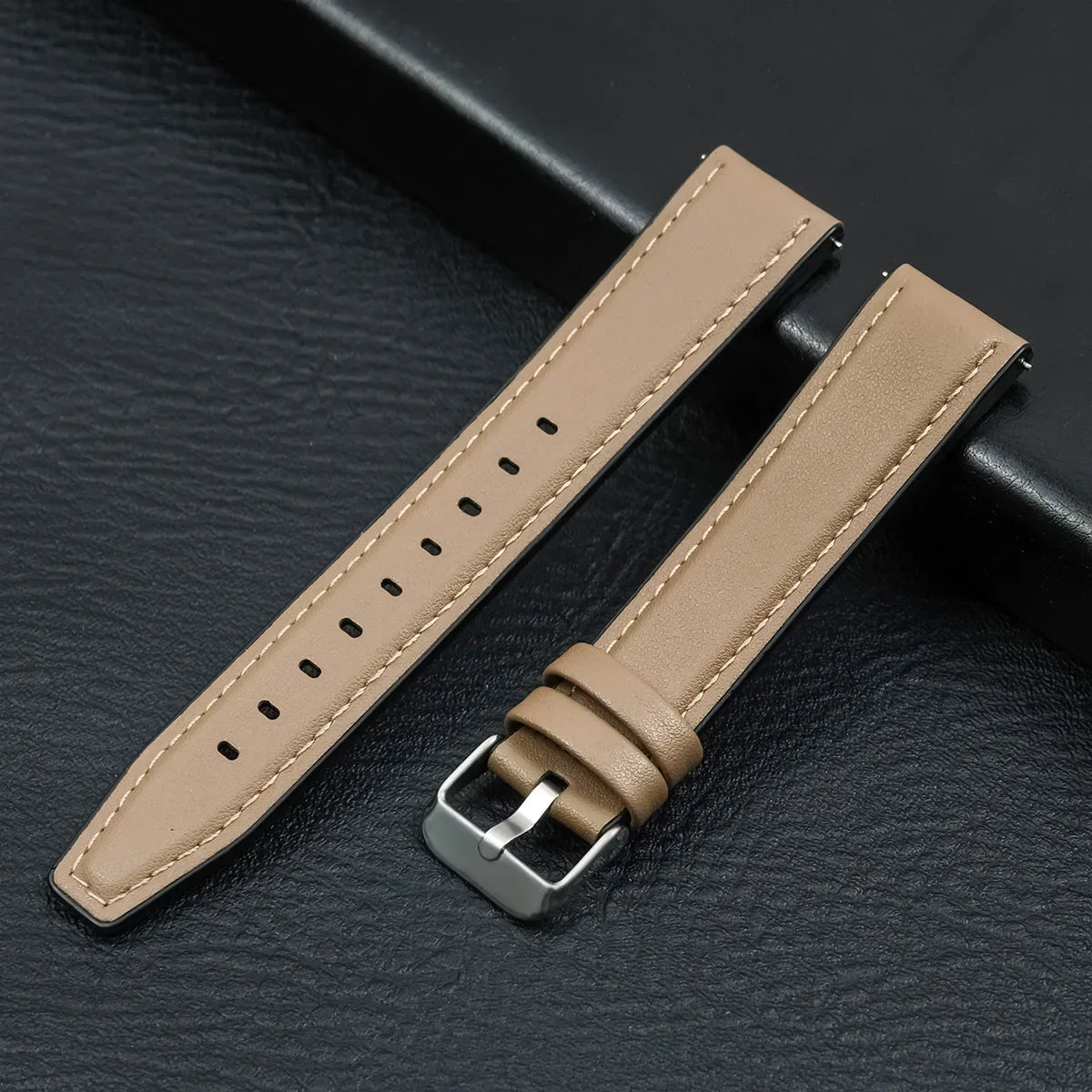 20MM / 22MM Leather Band – Samsung Galaxy Watch 6/5/4, Gear S3 & Huawei GT4 / Amazfit