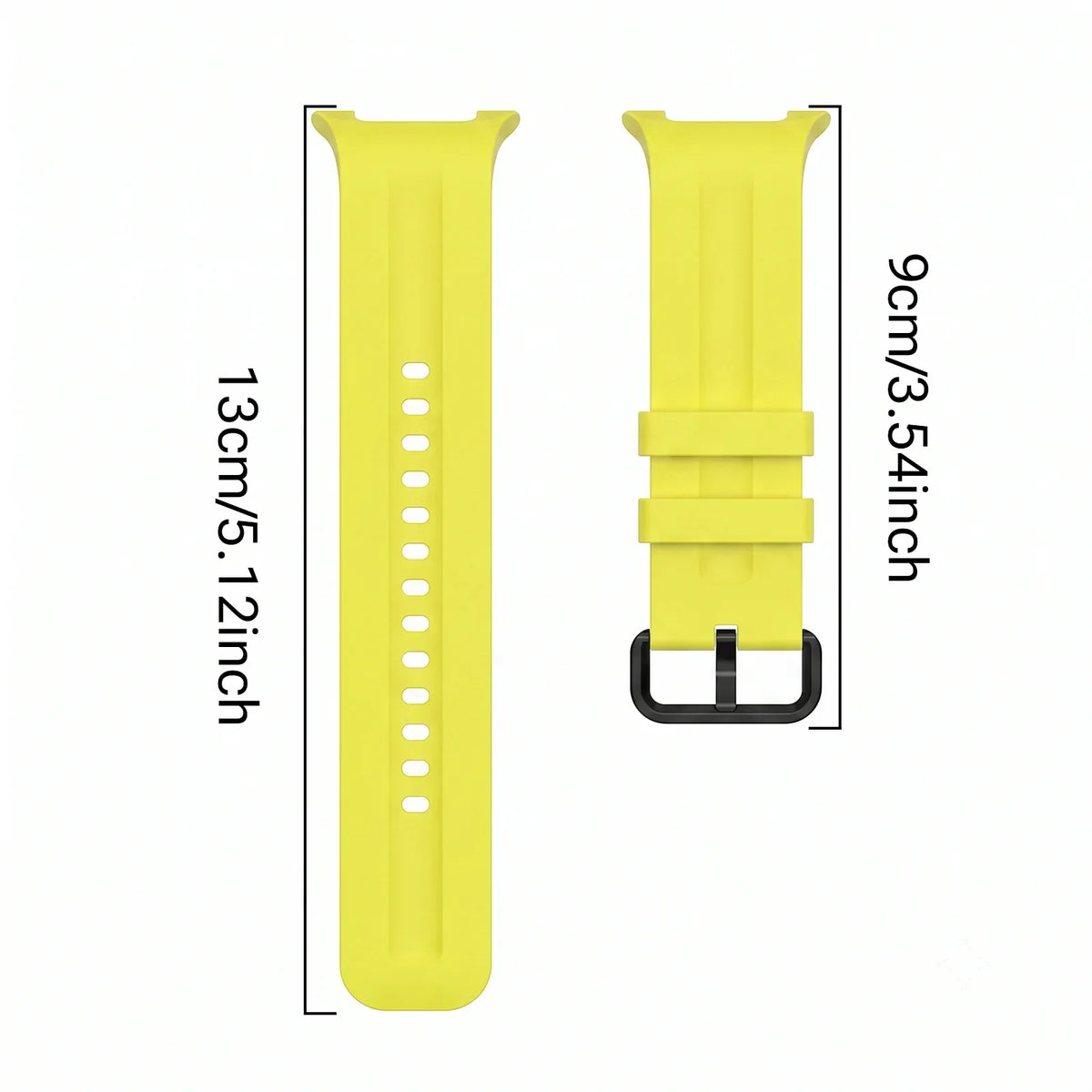 Samsung Galaxy Luminous Silicone Watch Band - Watch8/Watch8 Classic/Watch9 Neon Glow Strap