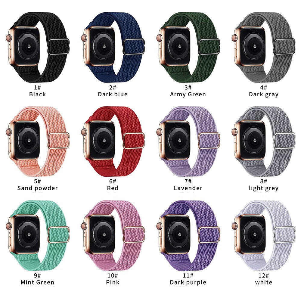 Strap For Apple Watch Armband Series 11/10/9/8/7/6/5/4/ SE / Ultra 1/2/3 - Comfortable & Stylish