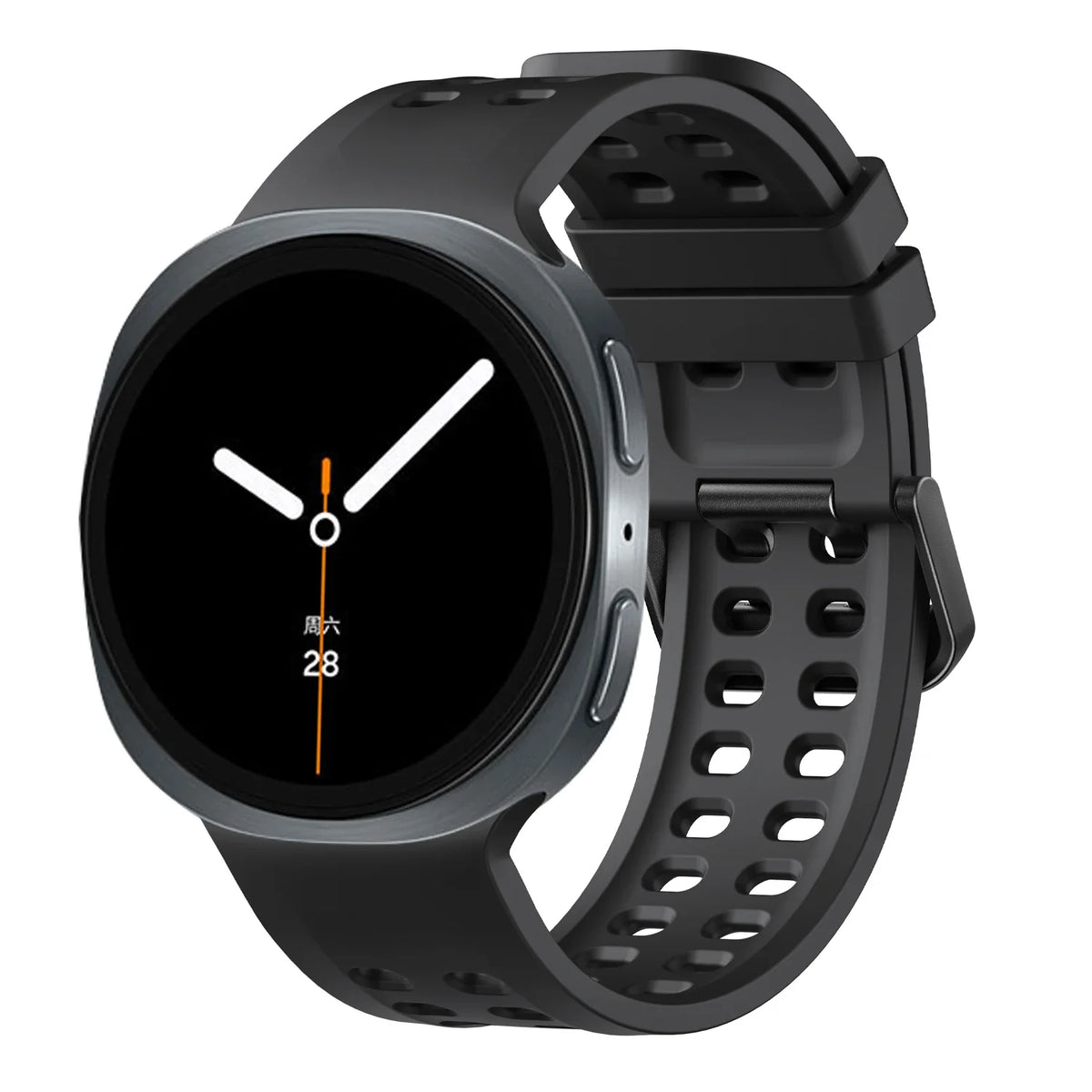 Silicone Sport Band for Samsung Galaxy Watch 9 & 8 40mm 44mm & Classic 46mm | Replacement Strap
