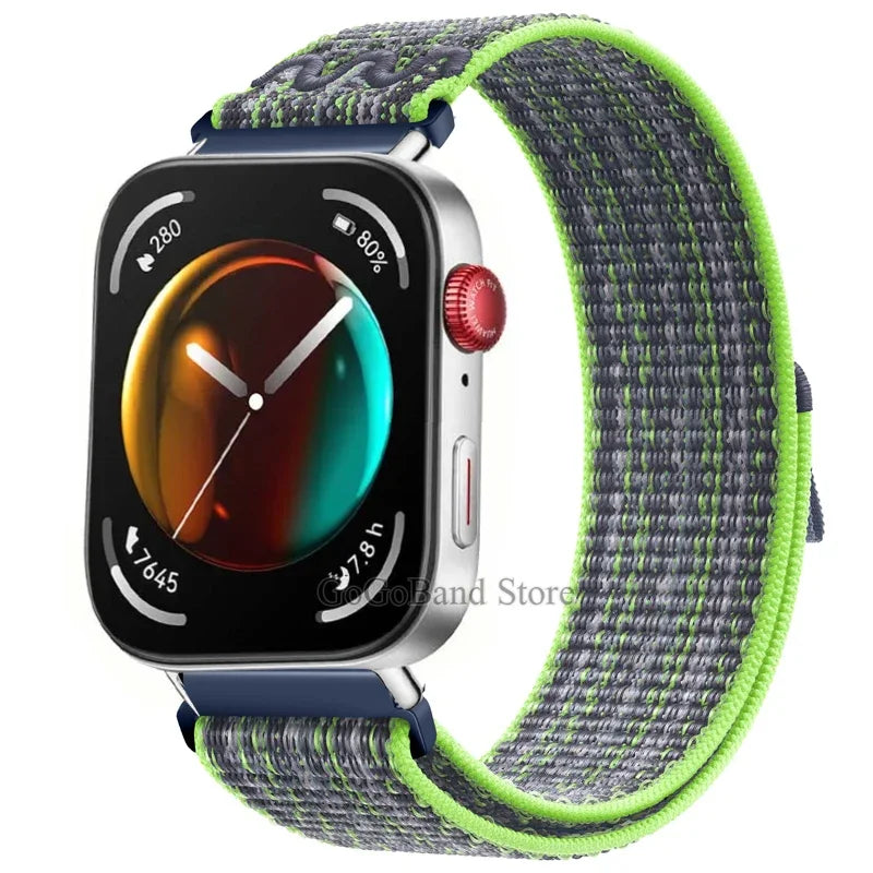 Nylon Loop Band for Huawei Watch Fit 3 / Fit 2 – Sport Replacement Wristband