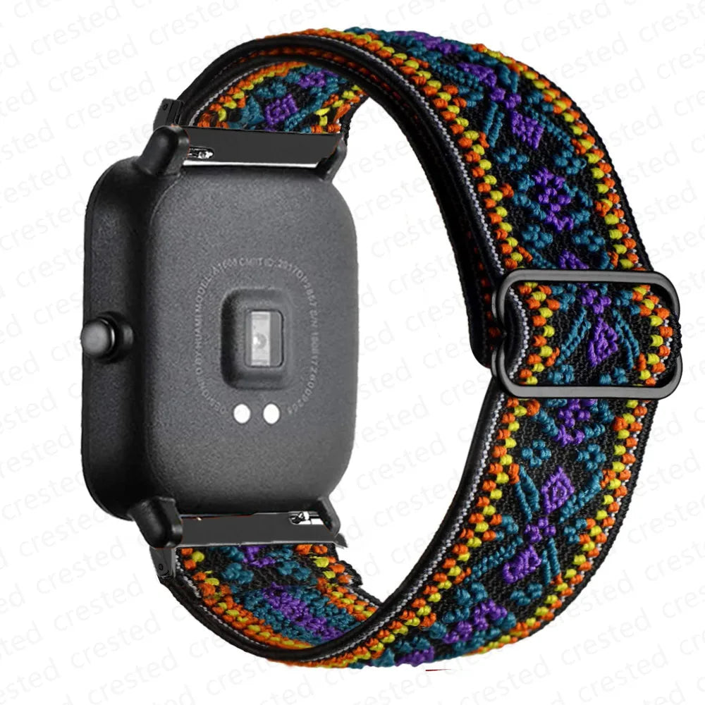 Polar Vantage, Grit X & Ignite Stretch Nylon Loop Band, Slide Buckle