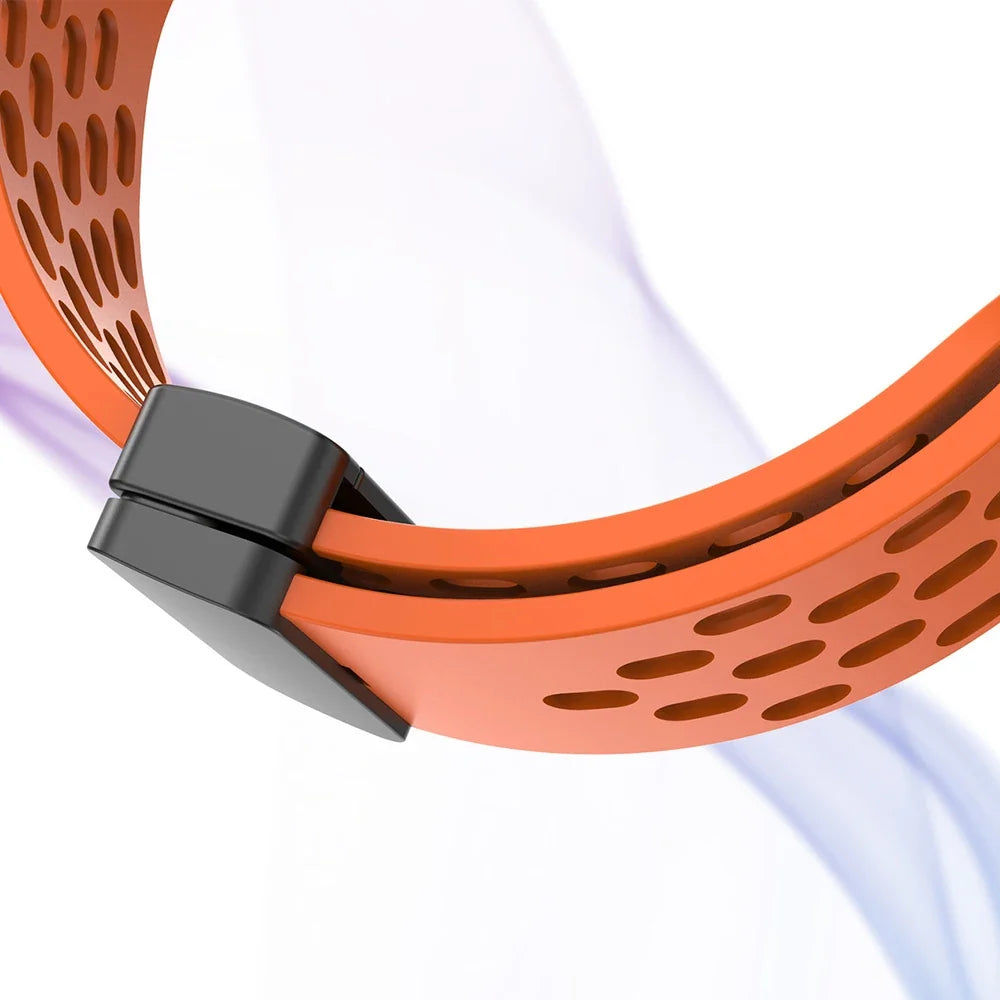 Polar Vantage, Grit X & Ignite Perforated Silicone Magnetic Clasp Band