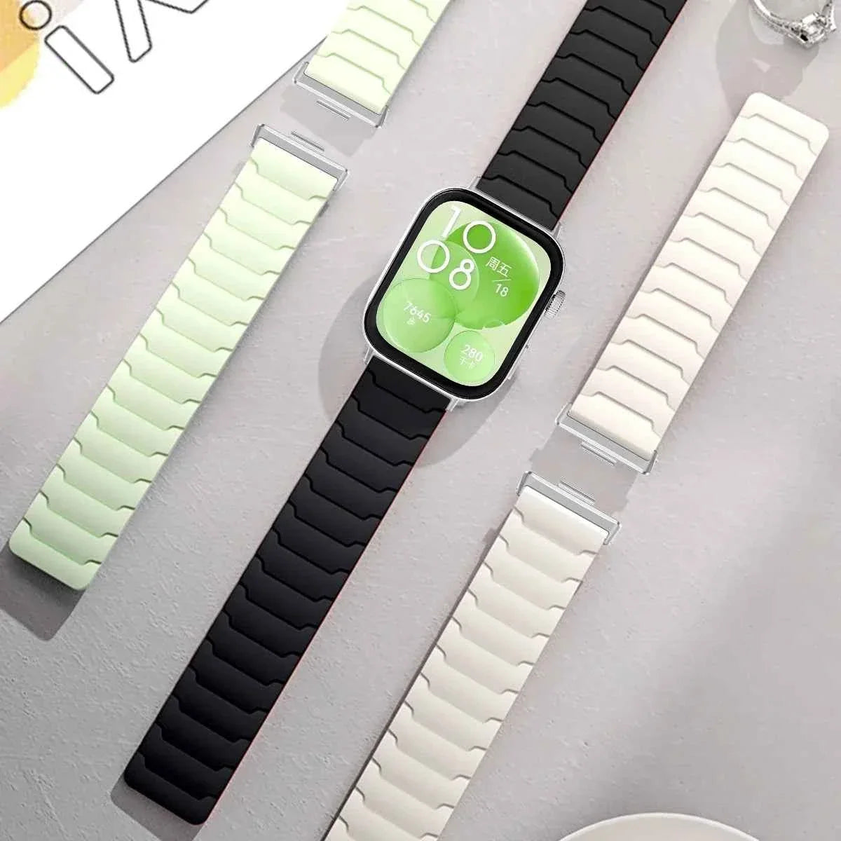 Magnetic Silicone Band for Huawei Watch Fit 4 / Fit 4 Pro / Fit 3 / Fit 2