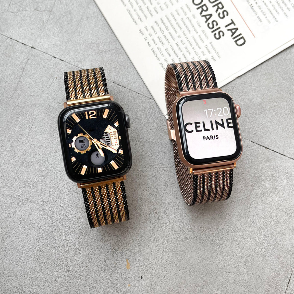 Milanese Apple Watch Strap Series 11/10/9/8/7/6/5/4/ SE / Ultra 1/2/3