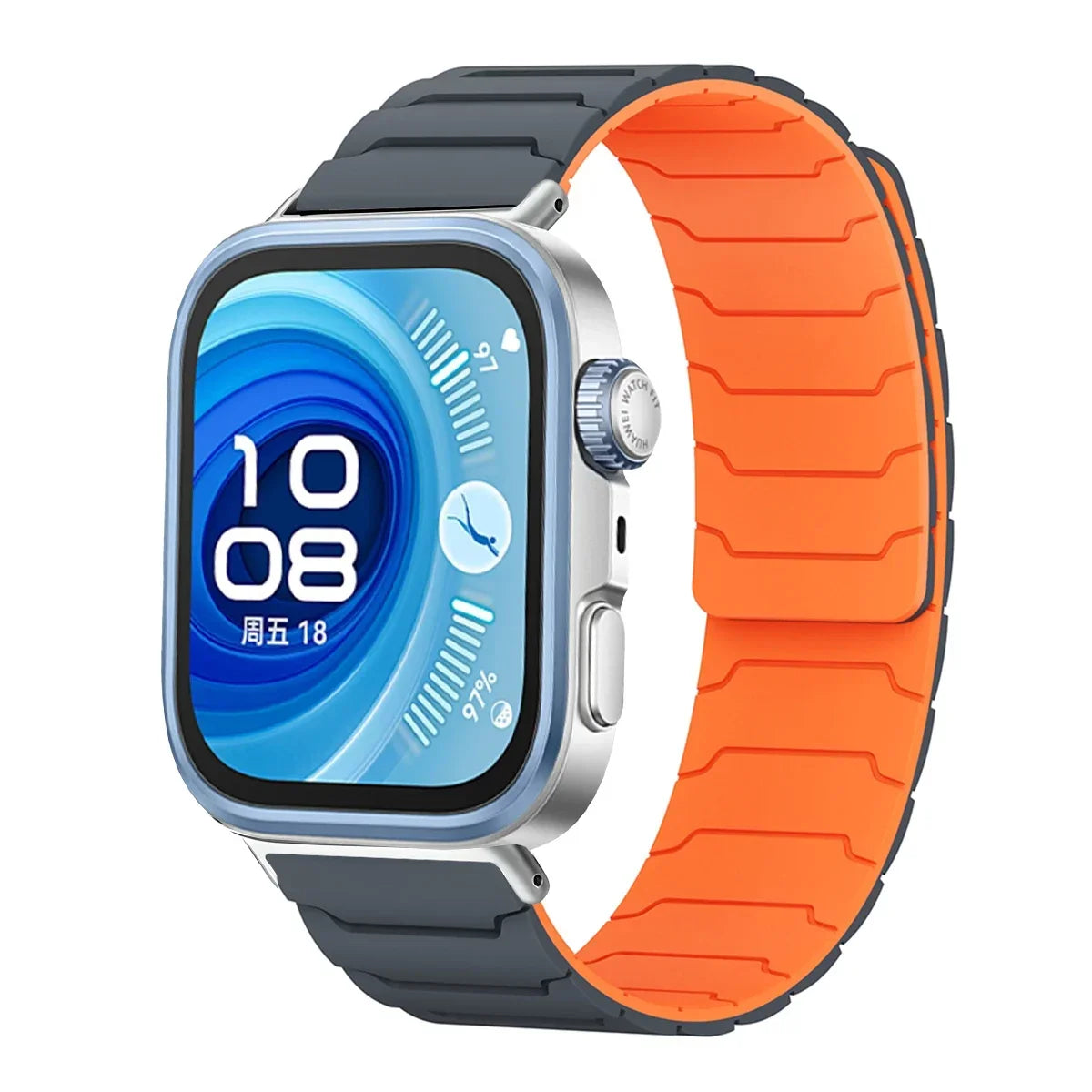 Magnetic Silicone Band for Huawei Watch Fit 4 / Fit 4 Pro / Fit 3 / Fit 2
