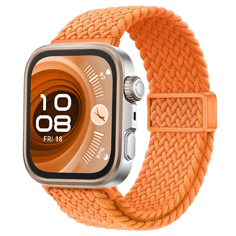 Magnetic Nylon Woven Band for Huawei Watch Fit 4 Pro / Fit 4 / Fit 3