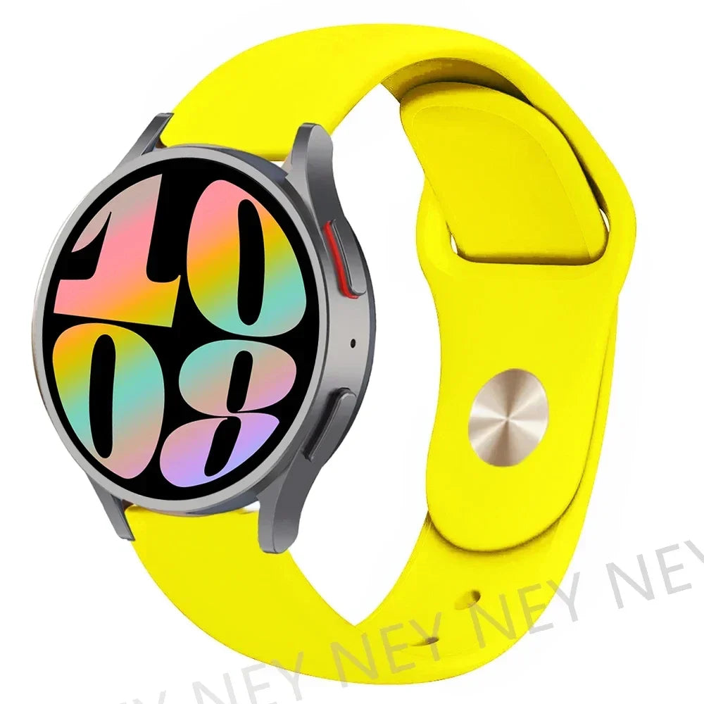 Motorola Moto Watch Smooth Silicone Pin-and-Tuck Band, 30 Colors