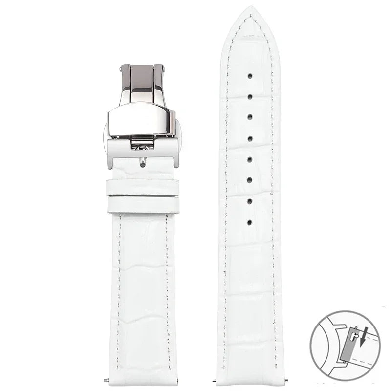 COROS PACE & APEX Croc-Embossed Leather Band