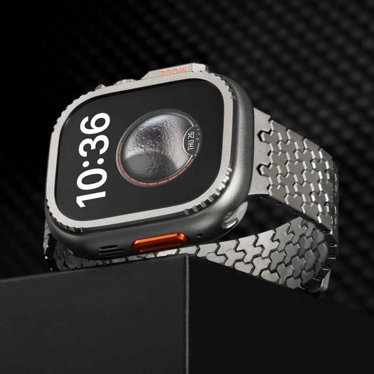 Metal Case + Magnetic Stainless Steel Band for Apple Watch – Series 11/10/9/8/7/6/SE & Ultra 1/2/3