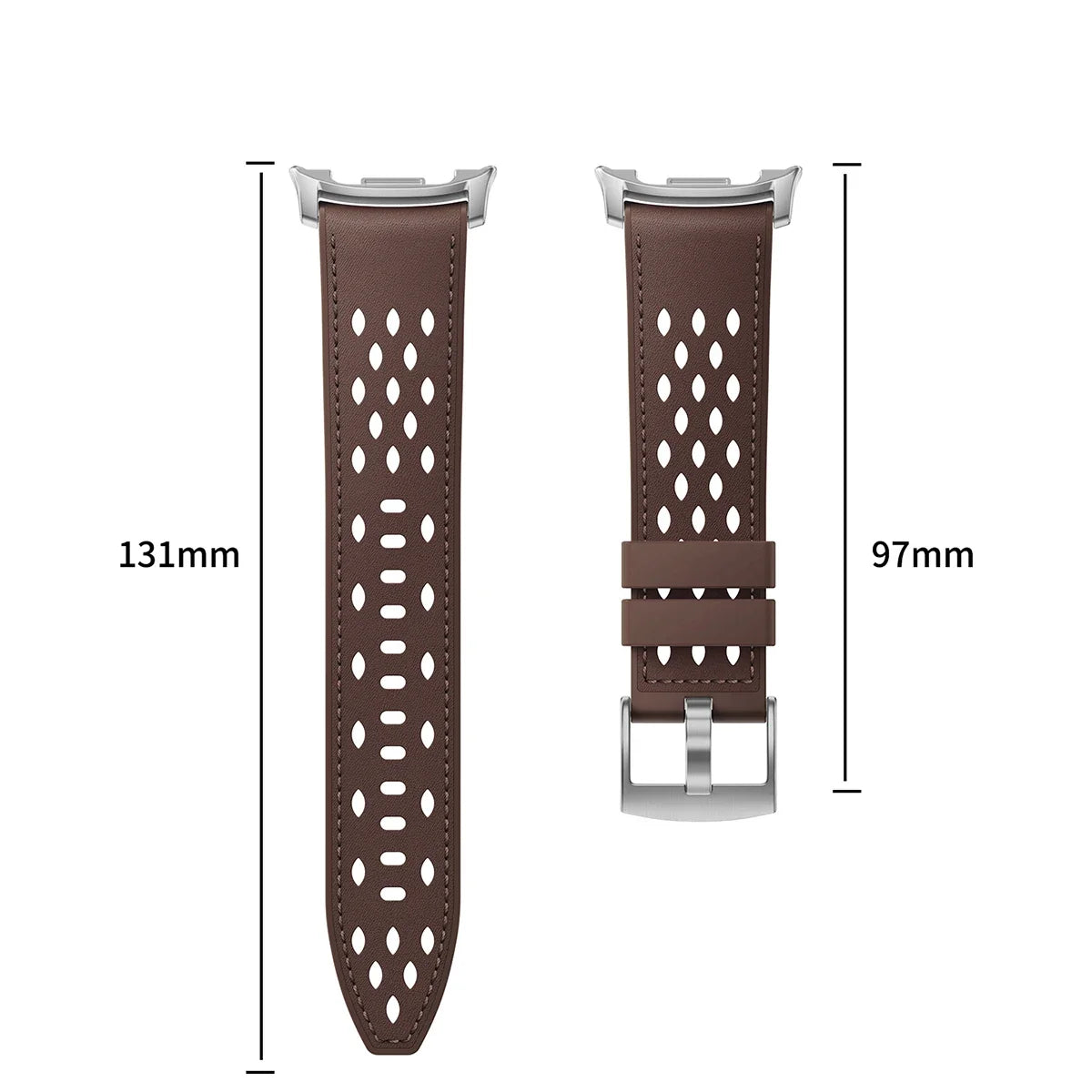 Silicone Strap for Galaxy Watch 8 & 9 40/44mm, 8 Classic 46mm