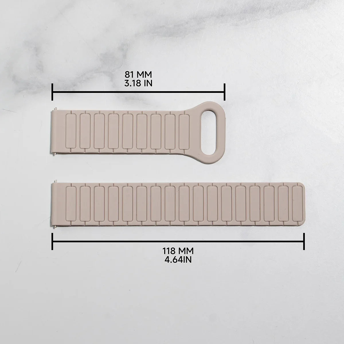 Magnetic Loop Silicone Band – 18mm / 20mm / 22mm for Samsung / Huawei