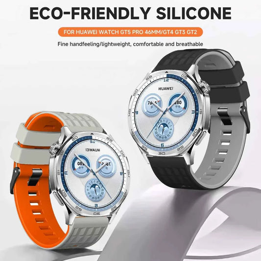22mm Silicone Band for Huawei Watch GT6 Pro / GT5 / GT4 46mm