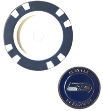 Load image into Gallery viewer, Officially Licensed Seattle Seahawks Poker Chip Ball Marker
