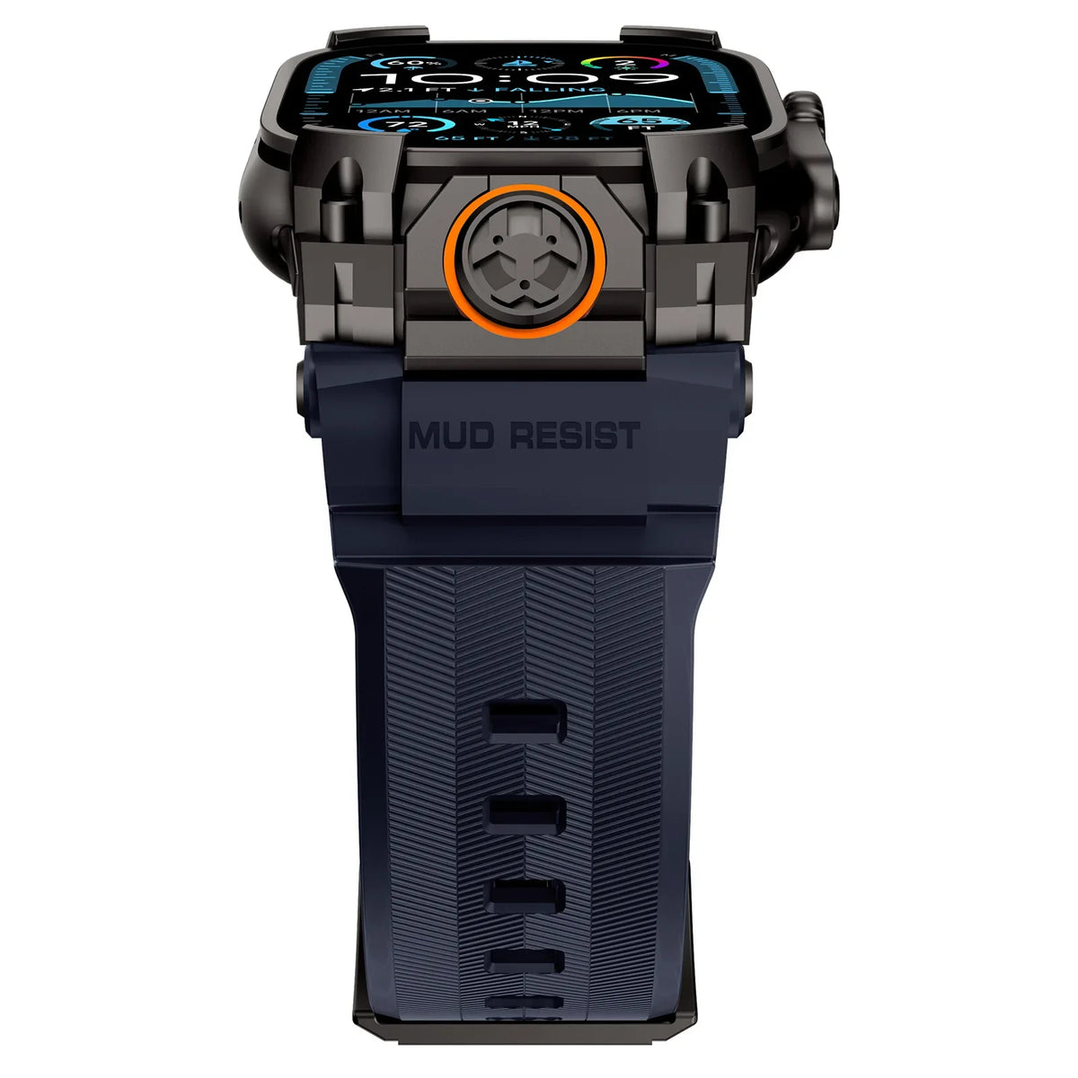 Luxury Sport Silicone Strap for Apple Watch Ultra 3/2/1 49mm