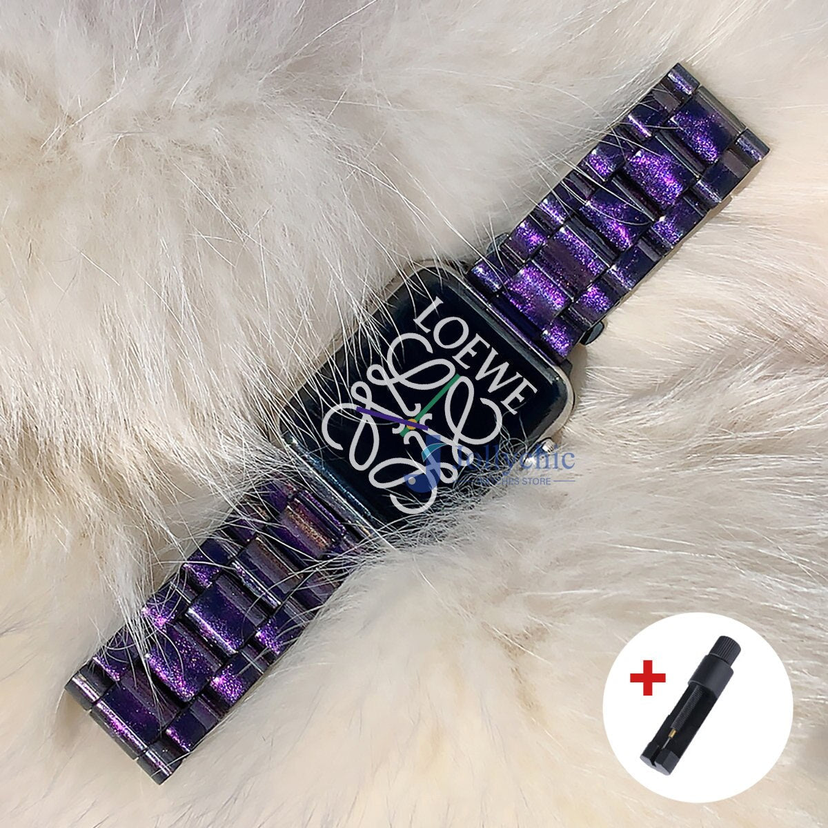 Resin Apple Watch Band Series 11/10/9/8/7/6/5/4/ SE / Ultra 1/2/3