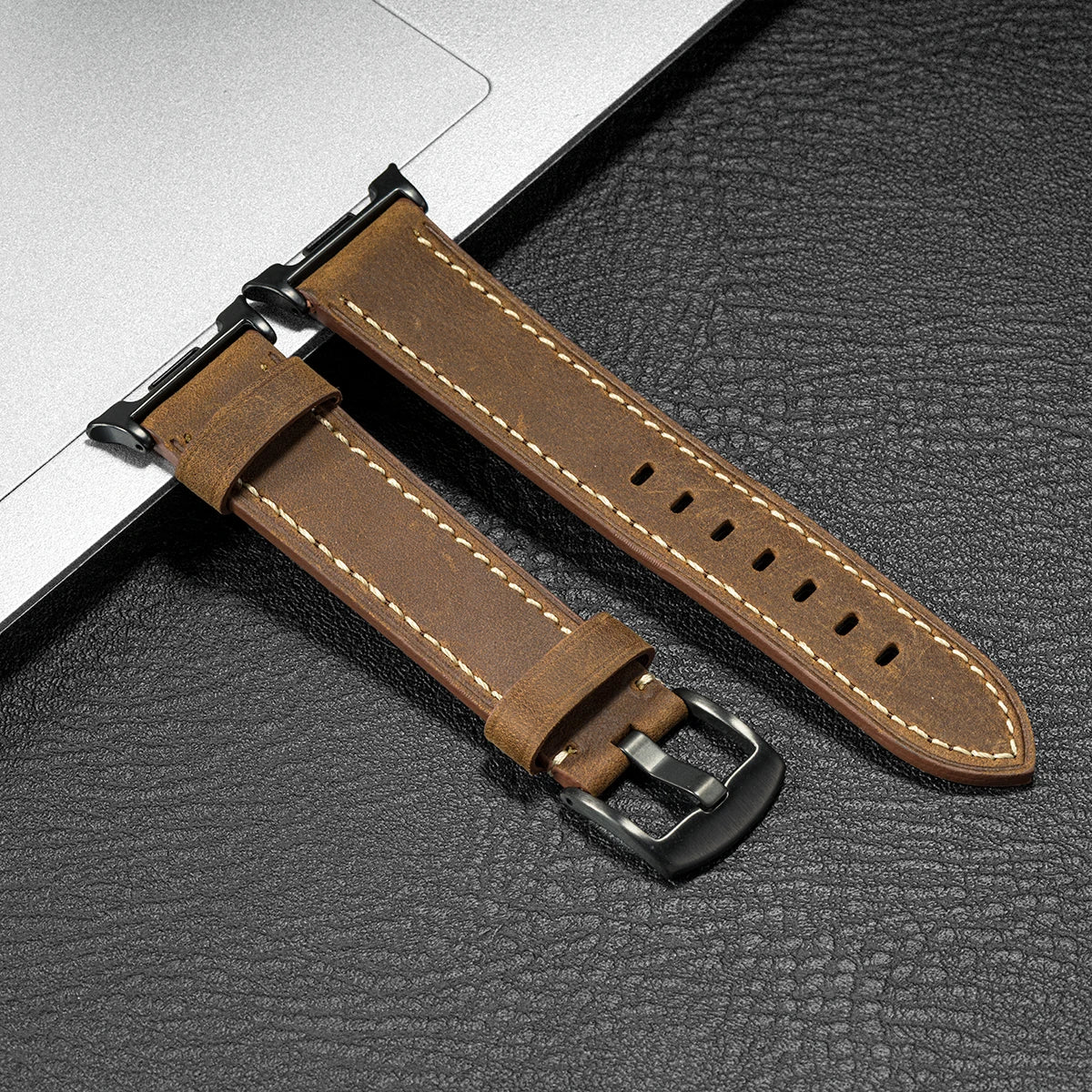Genuine Leather Band for Samsung Galaxy Watch 8, 8 Classic 46mm & Ultra 47mm