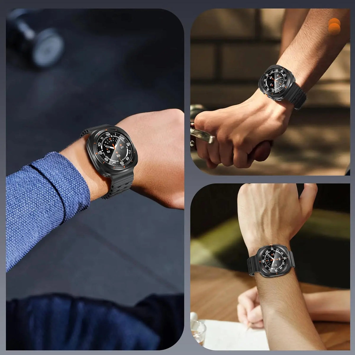 Alloy Case & Tempered Glass for Galaxy Watch Ultra 47mm (2024/2025)