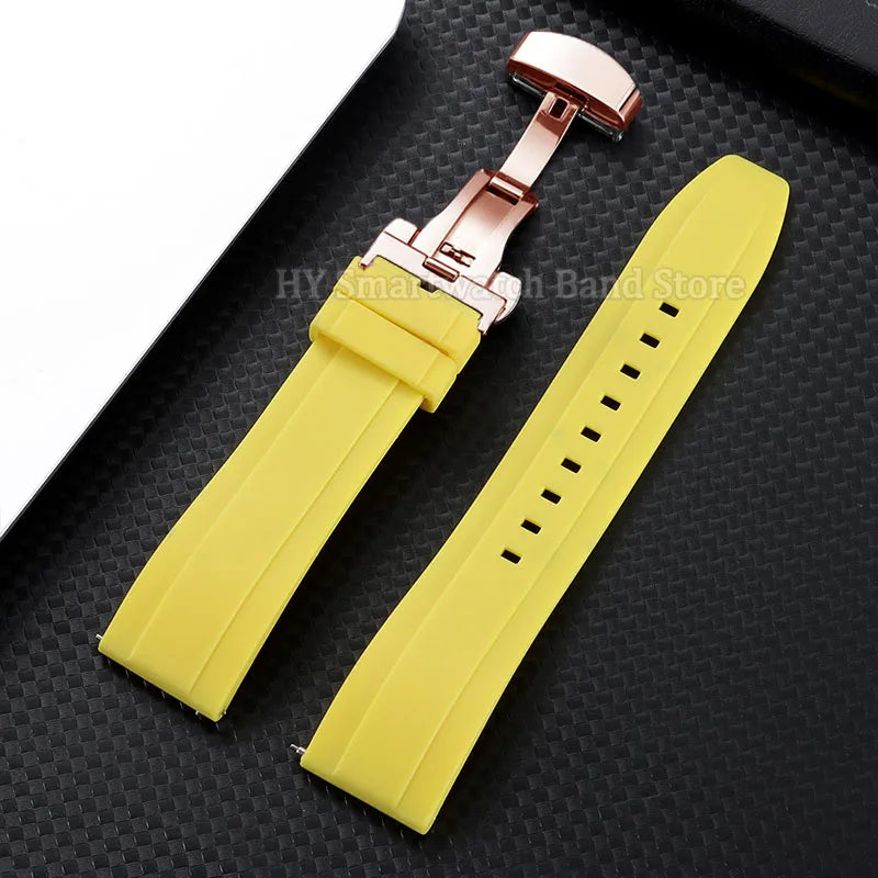 OnePlus Watch Silicone Band with Butterfly Clasp