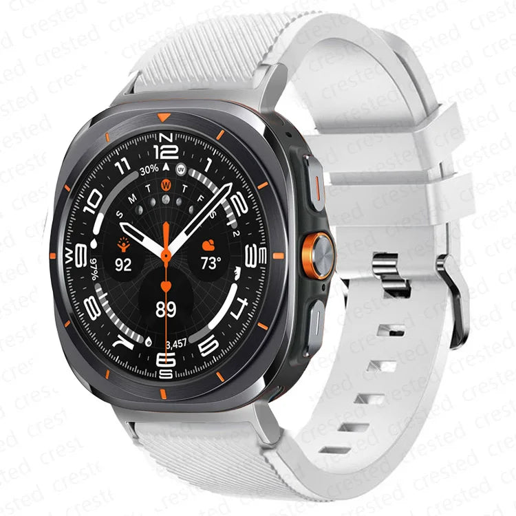 Samsung Galaxy Silicone Sport Watch Band - 20mm/Ultra+Ultra2