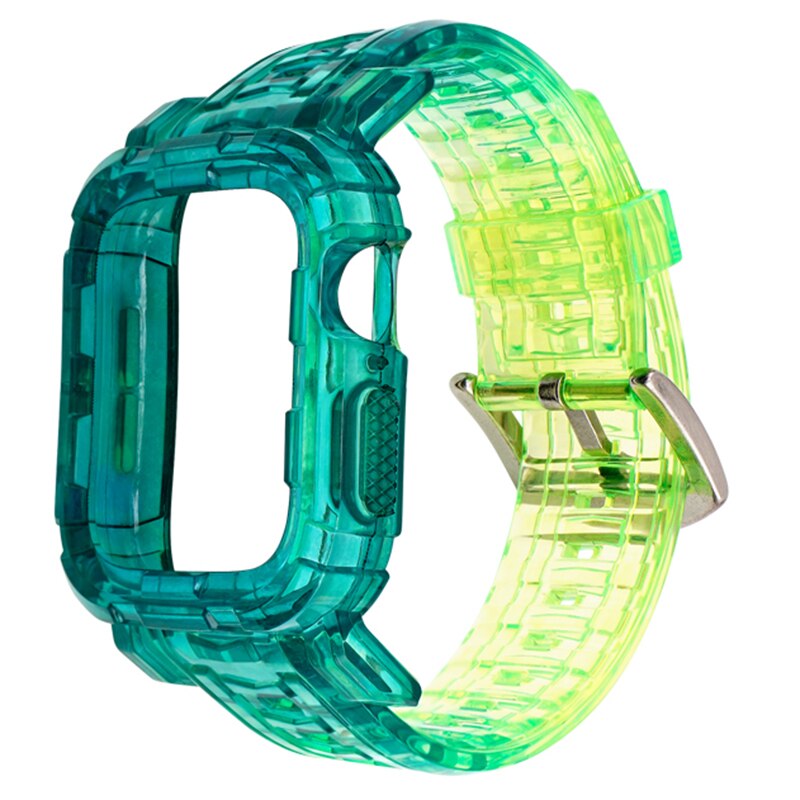 Apple Watch Silicon Band+Case - Stylish Protection for Your Device