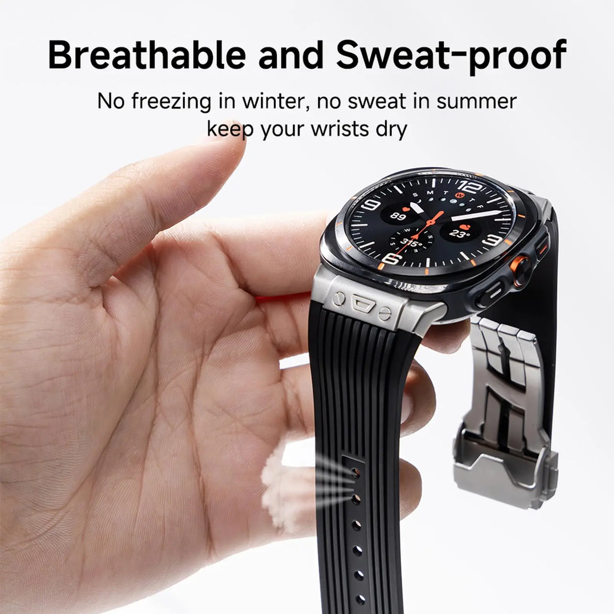 Sport Silicone Band for Samsung Galaxy Watch Ultra 47mm