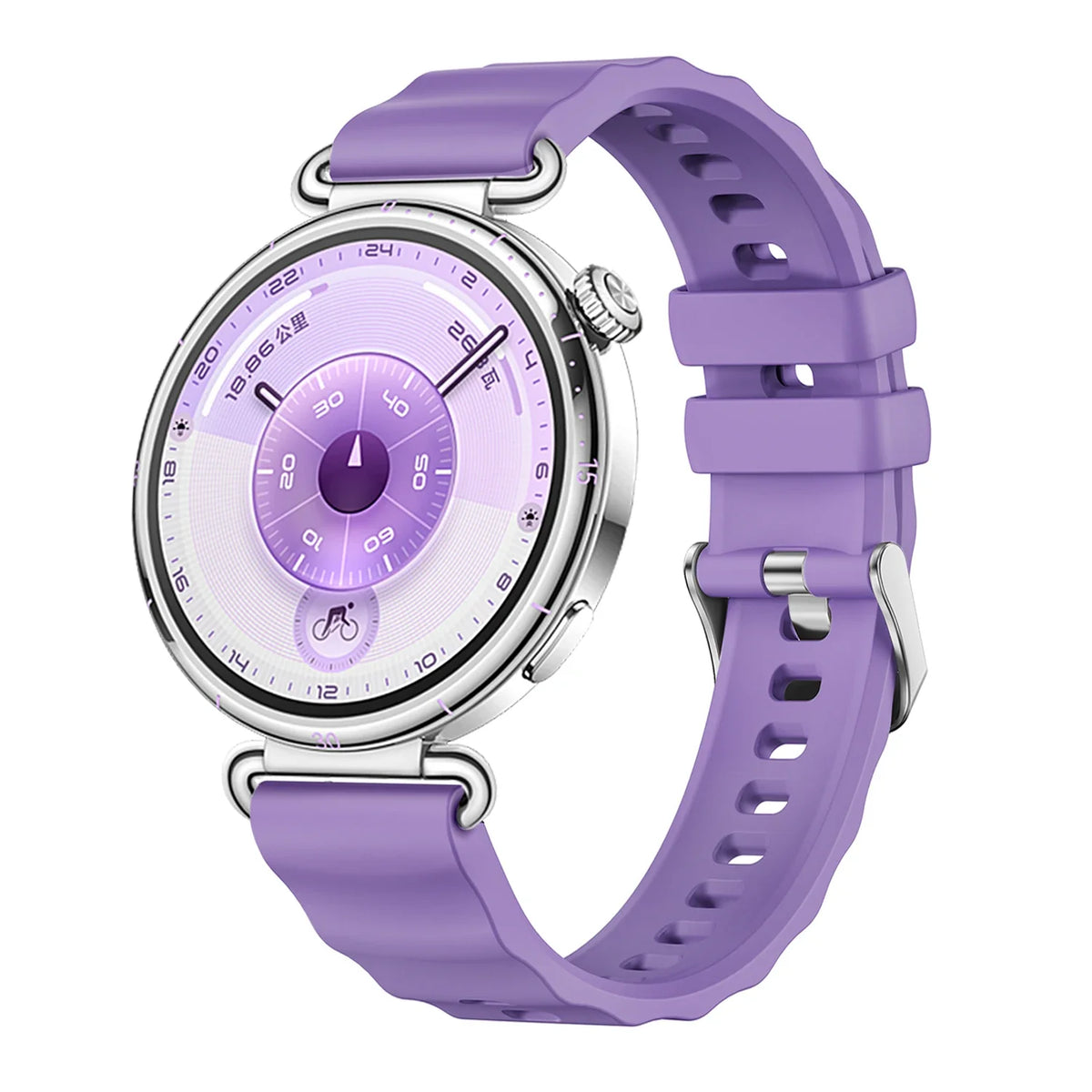 18mm Silicone Sport Band for Huawei Watch GT6 / GT5 / GT5 Pro / GT4 41mm – Quick Release Wristband