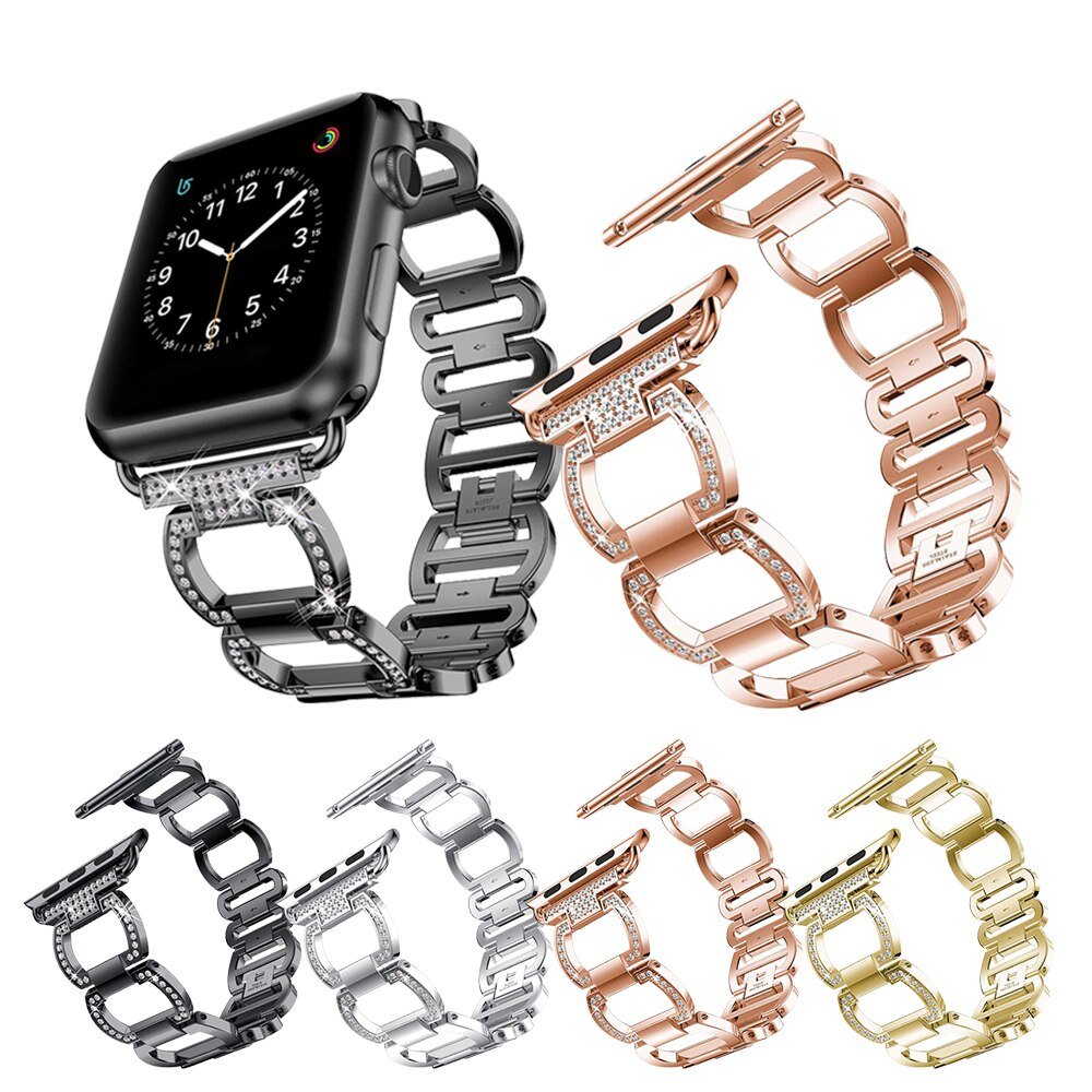 Apple Watch Band Series 11/10/9/8/7/6/5/4/ SE / Ultra 1/2/3 - Stylish & Durable Stainless Steel