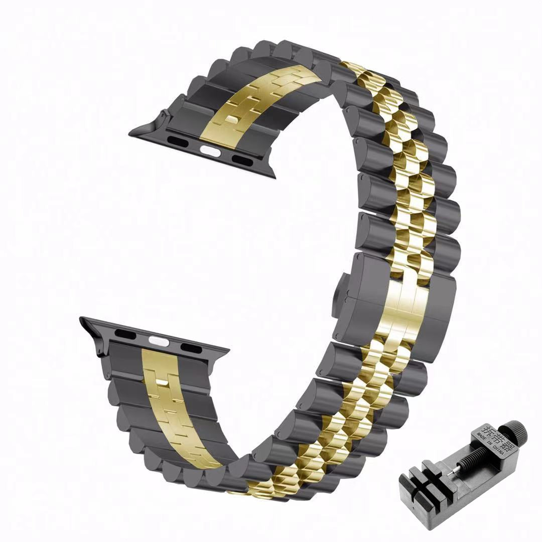 Stainless Steel Apple Watch Strap Series 11/10/9/8/7/6/5/4/ SE / Ultra 1/2/3